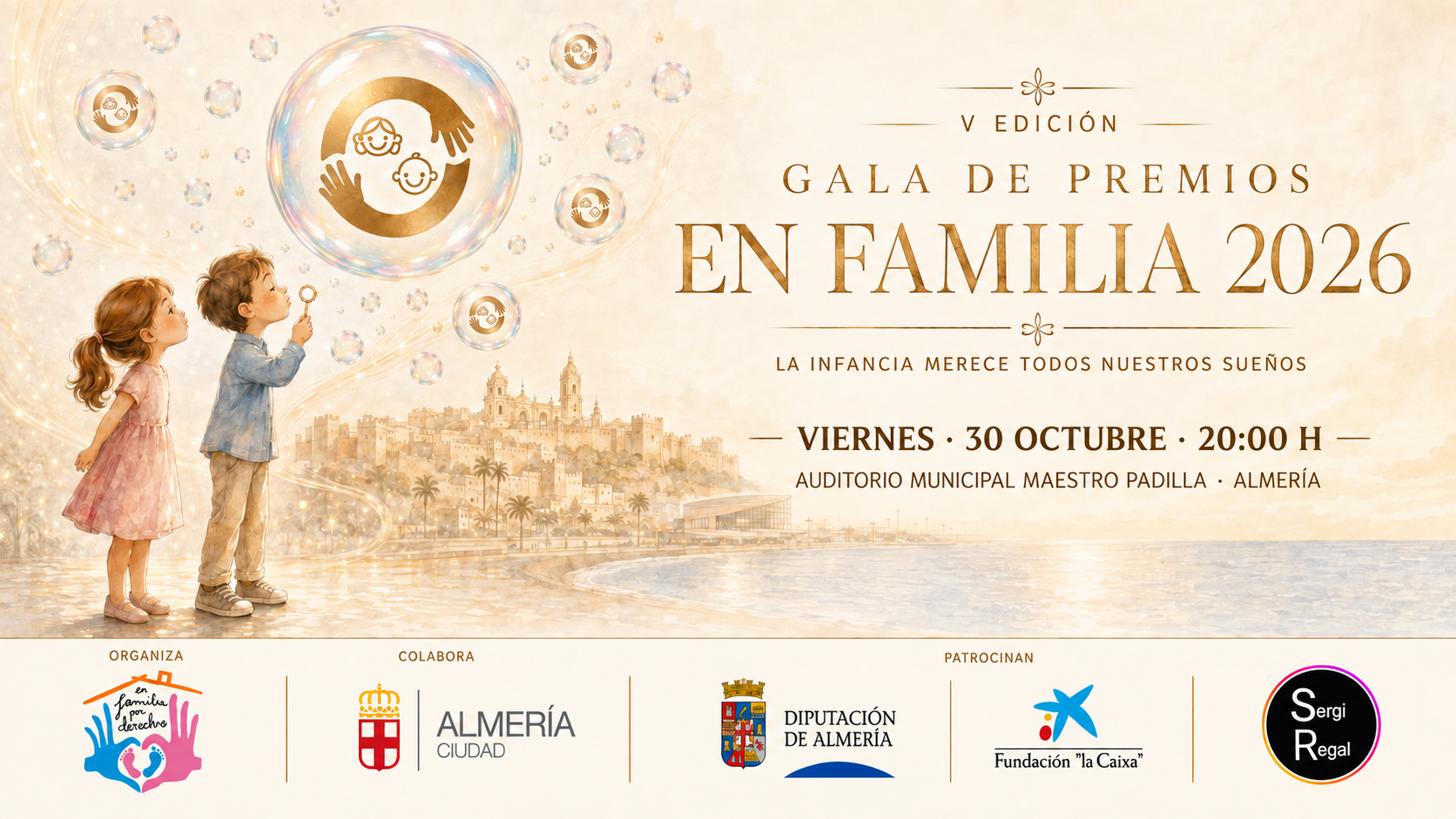 V GALA DE PREMIOS EN FAMILIA 2026